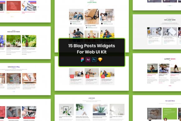 25 Navigations Widgets for Web UI Kit Graphic by 3djagan · Creative Fabrica