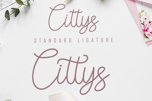 Aslly Lastty Font - Preview 1
