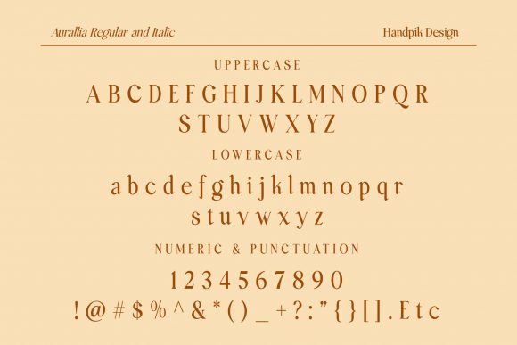 Aurallia Font - Preview 6