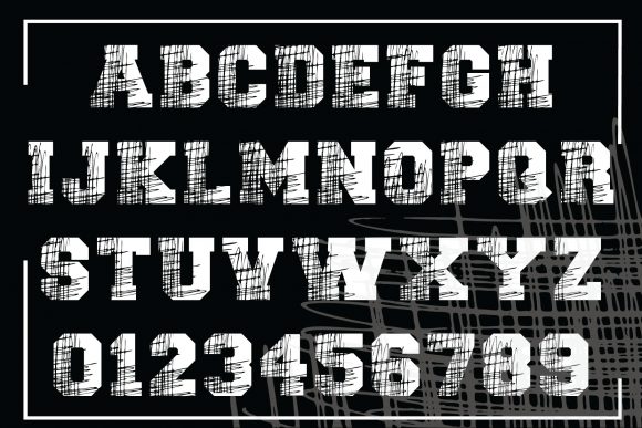 Black Pen Font - Preview 2