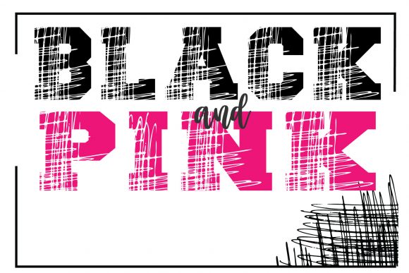 Black Pen Font - Preview 4