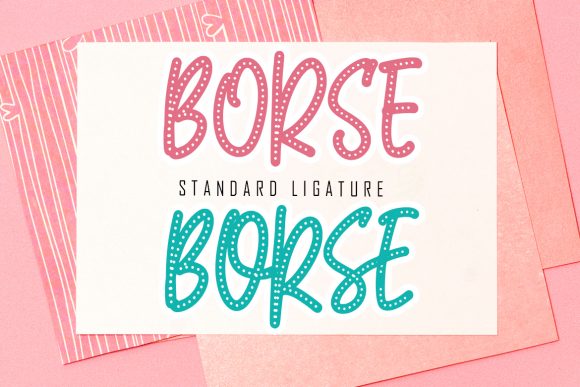 Borse Font - Preview 1