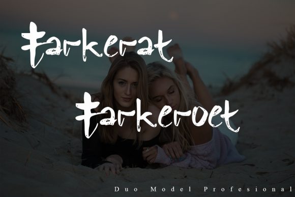 Brondes Blue Font - Preview 1