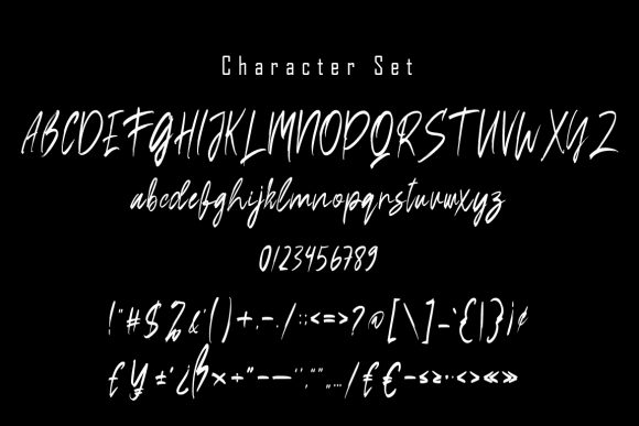 Brushee Font - Preview 4
