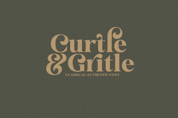 Classical Authentic Font - Preview 1
