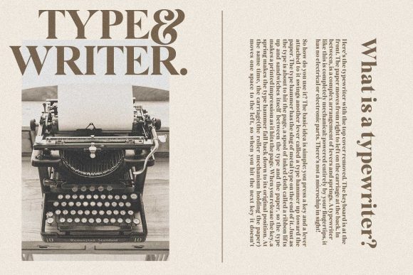 Classical Authentic Font - Preview 5