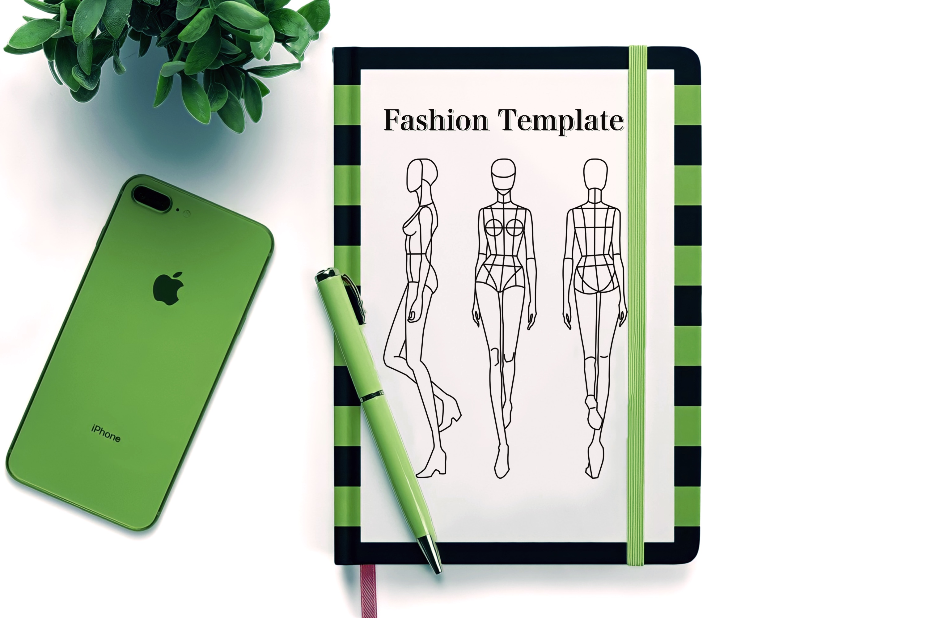 Fashion Body Stamps,Procreate Brushes - photo 4