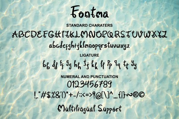 Fontma Font PNG with transparent background - Preview 6