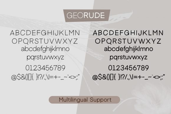 Georude Font - Preview 5