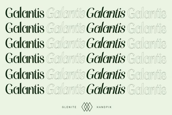 Glenite Elegante Font - Preview 3