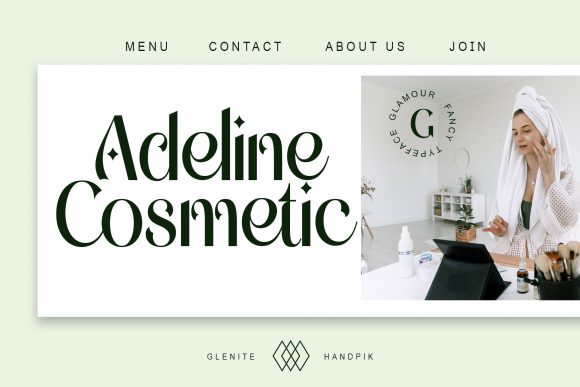 Glenite Elegante Font - Preview 6