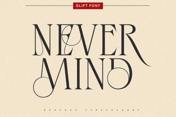 Glift Font - Preview 2