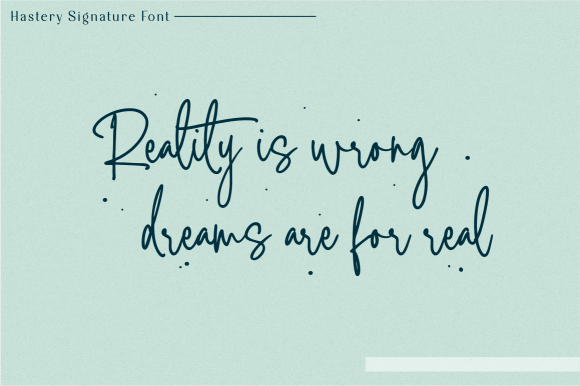 Hastery Font - Preview 5