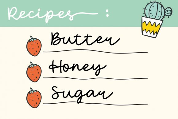 Hello Cinta Font PNG with transparent background - Preview 2