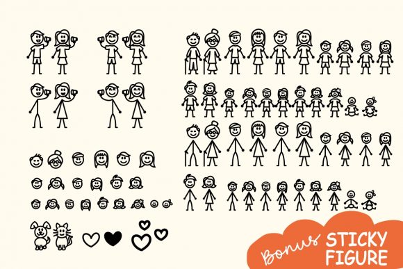 Hello Cinta Font PNG with transparent background - Preview 5