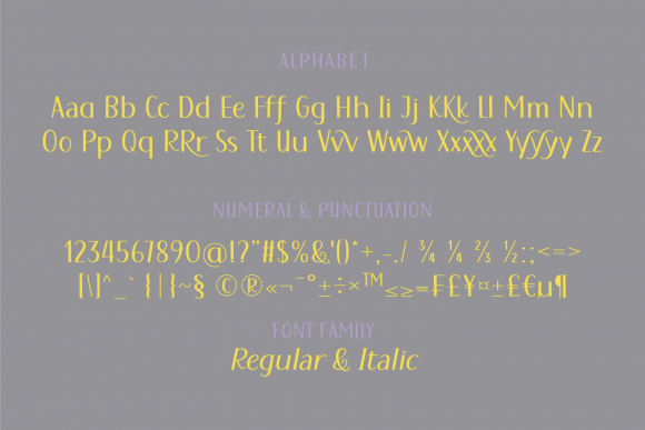 Kettya Font PNG with transparent background - Preview 1