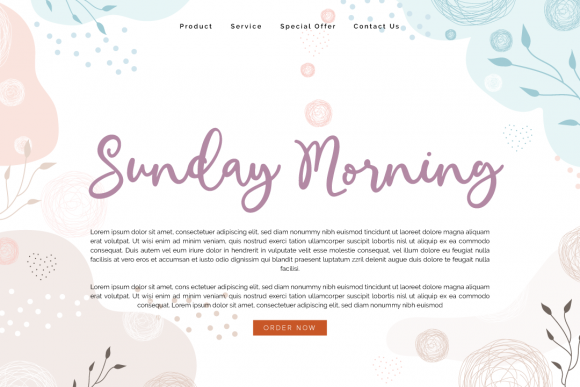 Lesthary Font PNG with transparent background - Preview 1