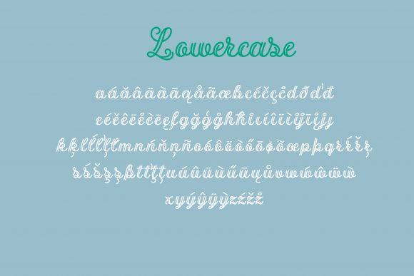 Name Broidery Font PNG with transparent background - Preview 3