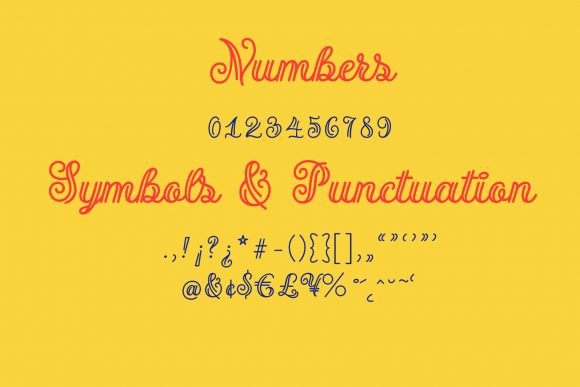 Name Broidery Font PNG with transparent background - Preview 4