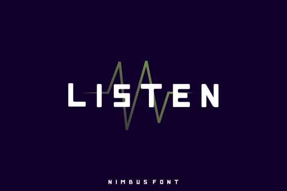 Nimbus Font PNG with transparent background - Preview 2