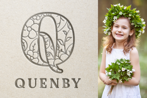 Romance Flowers Font PNG with transparent background - Preview 3