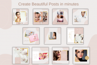100 Canva Instagram Posts Templates Graphic by Andreea Eremia Design ...