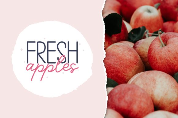 Apple Slices Font - Preview 4
