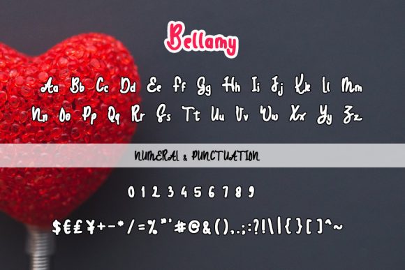 Bellamy Font - Preview 3