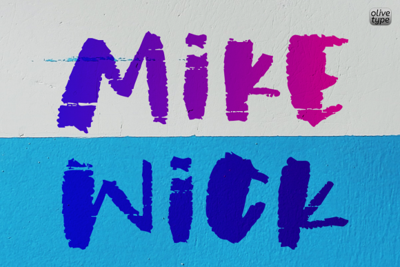 Crypton Ink Font PNG with transparent background - Preview 3