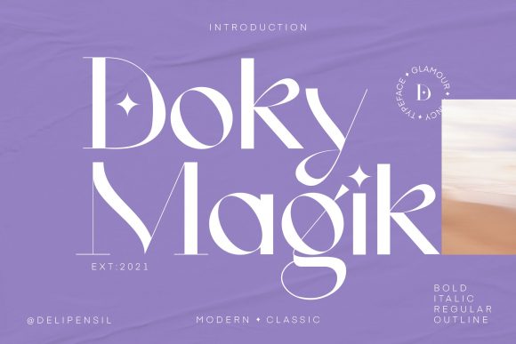 Doky Magik Font - Preview 1