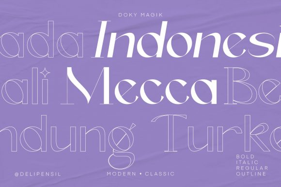 Doky Magik Font - Preview 5