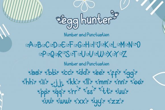 Egg Hunter Font - Preview 6