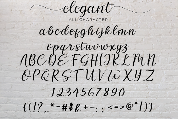 Elegant Font - Preview 5