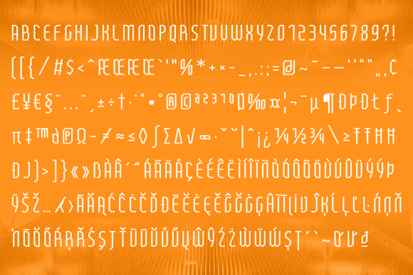 FT Beton Font - Preview 6