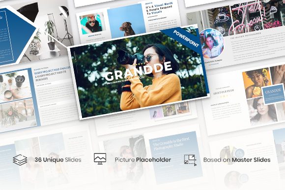 Preview of Grandde – Creative Business PowerPoint PowerPoint template