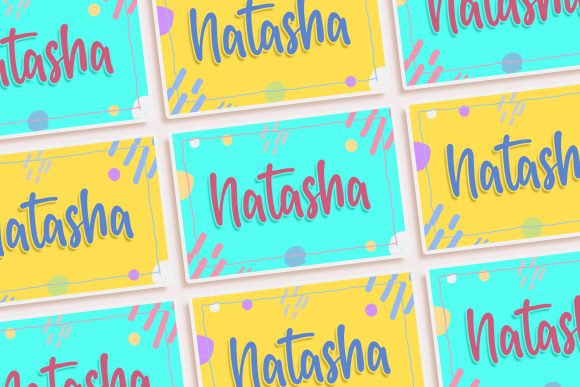 Hello Almeida Font PNG with transparent background - Preview 4