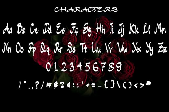 Hello Keysha Font PNG with transparent background - Preview 4
