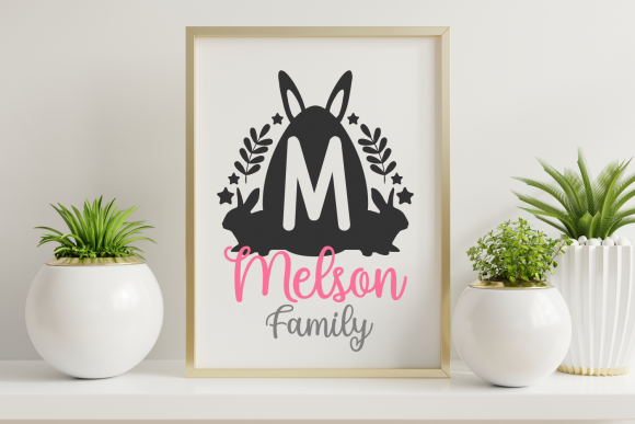 Joy Bunny Font PNG with transparent background - Preview 3