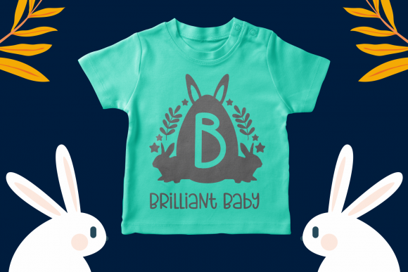 Joy Bunny Font PNG with transparent background - Preview 4