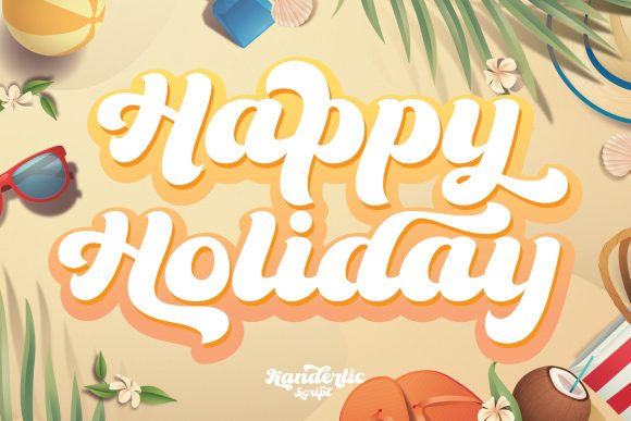 Kanderlic Font PNG with transparent background - Preview 2