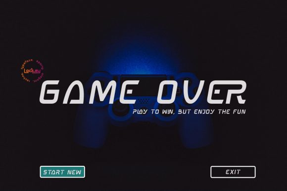Lockey Font PNG with transparent background - Preview 6