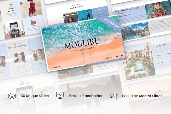 Preview of Moulibu – Creative Business PowerPoint PowerPoint template