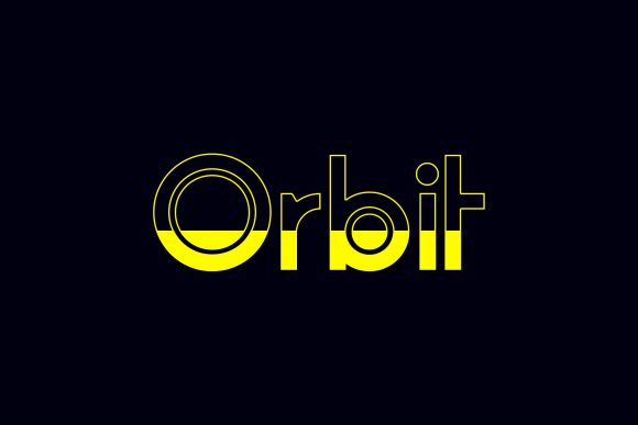 Orbit Font font preview - 1