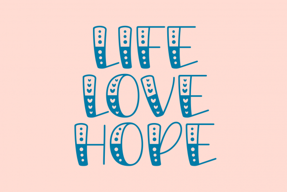 Palace Love Font PNG with transparent background - Preview 2