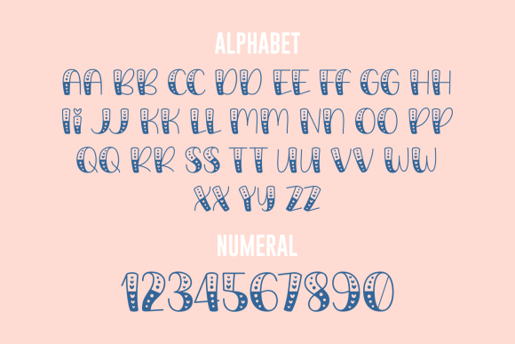 Palace Love Font PNG with transparent background - Preview 4