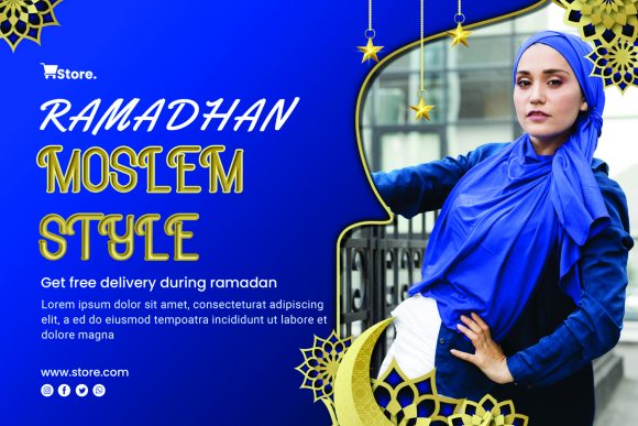 Puasa Ramadhan Font PNG with transparent background - Preview 2