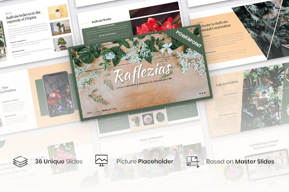 Preview of Raflezias – Creative Business PowerPoint PowerPoint template