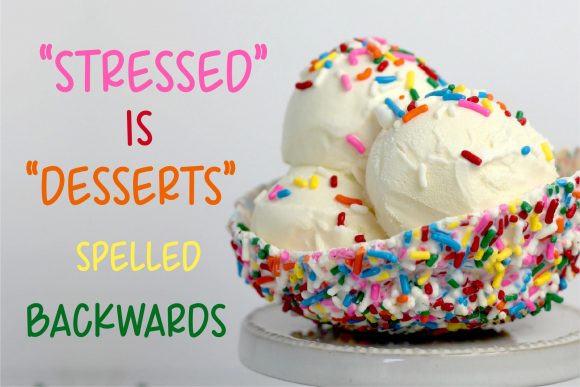 Rainbow Sprinkles Font PNG with transparent background - Preview 3