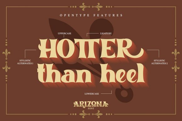 Arizona Font - Preview 4