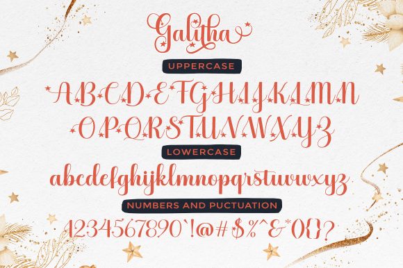 Galitha Font - Preview 3